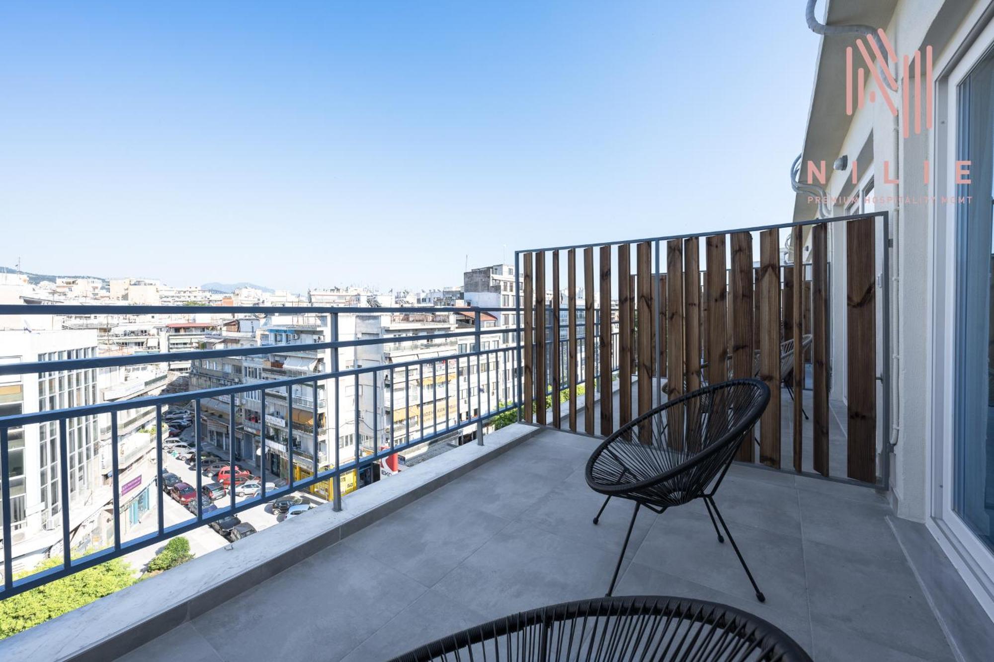 V1 Penthouse, Nilie Hospitality Mgmt Apartment Thessaloniki Exterior photo