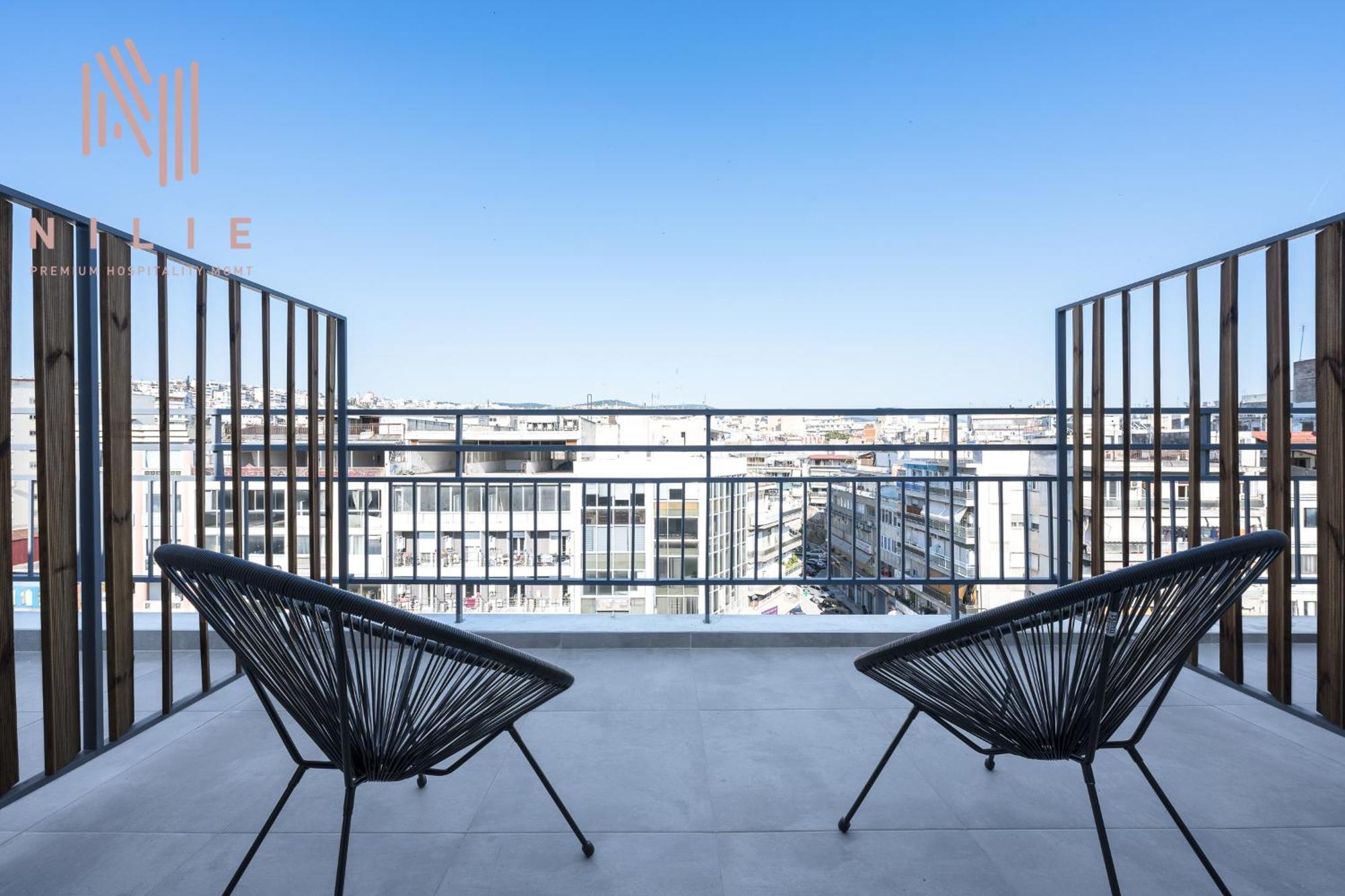 V1 Penthouse, Nilie Hospitality Mgmt Apartment Thessaloniki Exterior photo