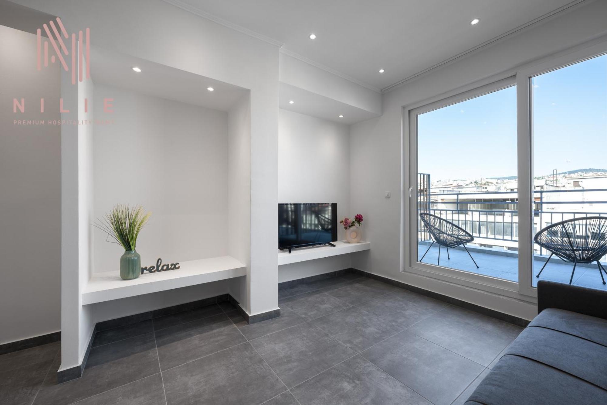 V1 Penthouse, Nilie Hospitality Mgmt Apartment Thessaloniki Exterior photo