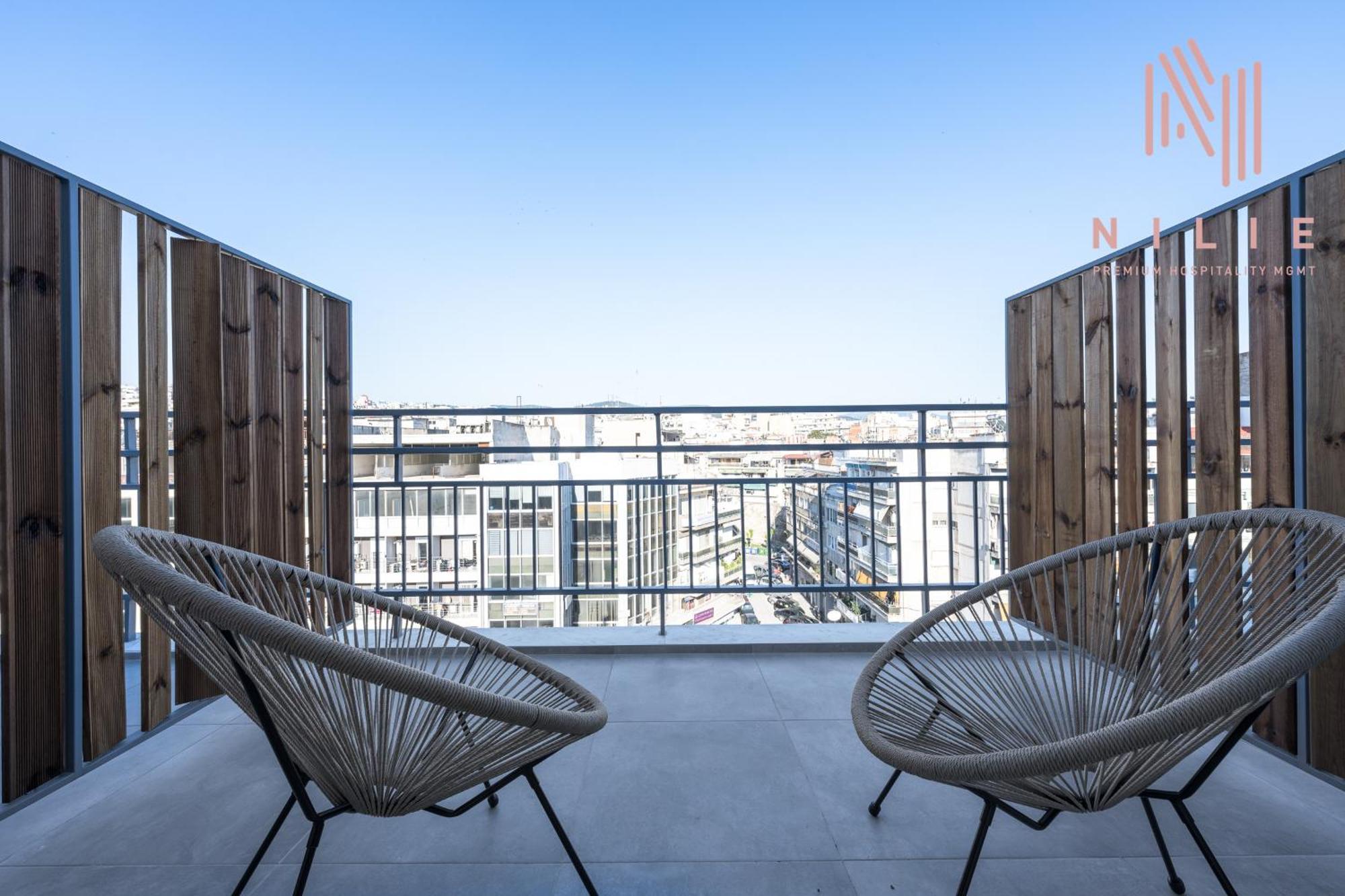 V1 Penthouse, Nilie Hospitality Mgmt Apartment Thessaloniki Exterior photo